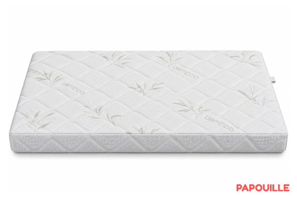Matelas climatisé pour lit parc - 95 x 65 cm