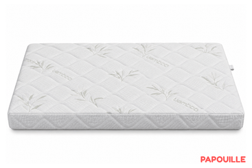 Couchage - Matelas Enfant, Plan incliné et Literie Bébé - Matelas climatisé pour lit parc - 95 x 95 cm