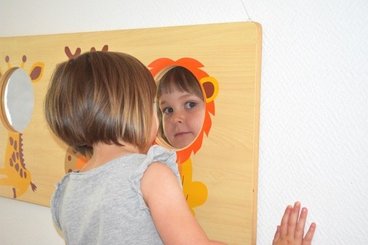 Mobilier - Chevalets et Miroirs  - Miroir Animals