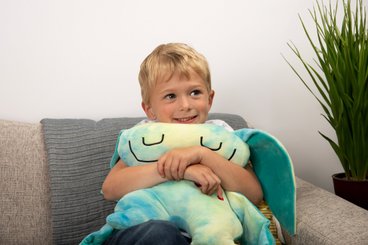 Motricité - Eveil Sensoriels et Tactiles - Peluche sensorielle Bumpas - Shloof