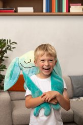 Motricité - Eveil Sensoriels et Tactiles - Peluche sensorielle Bumpas - Shloof
