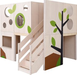 Mobilier - Structure de motricité / activité intérieur - Structure de motricité arbre - Flora