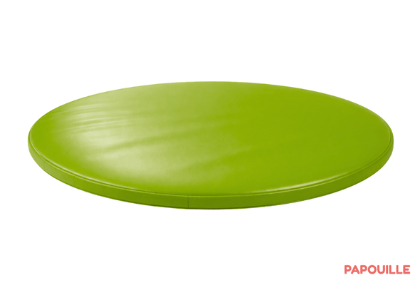 Motricité - Tapis de motricité bébé et enfant - Tapis rond en mousse pvc diam.130cm x ep.3cm - Sauzon