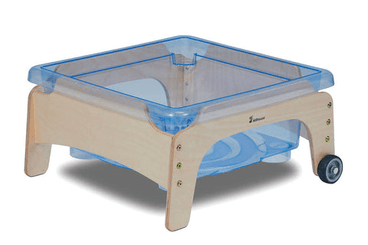 Jeux - Bac à Sable et Accessoires  - Table à roulettes sable et eau - H29