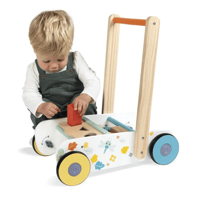Jeux - Porteurs, Draisiennes, Marcheurs - Chariot de marche multi-activités - Janod
