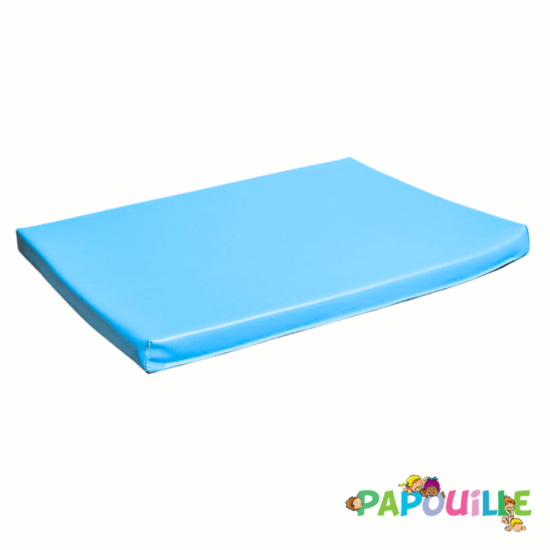 Matelas à langer plat 50 x 70 ep.4cm en mousse pvc ciel