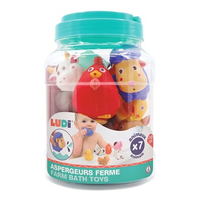 Jouets - Figurines - Lot de 7 animaux souples