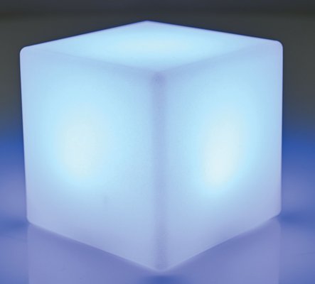 Motricité - Eveil Sensoriels et Tactiles - Cube lumineux sensoriel - LED - 10 cm