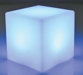 Motricité - Eveil Sensoriels et Tactiles - Cube lumineux sensoriel - LED - 10 cm