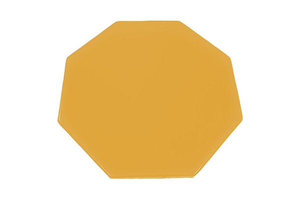 Motricité - Tapis de motricité bébé et enfant - Tapis octogonal en mousse pvc d.130cm x ep.3cm orange