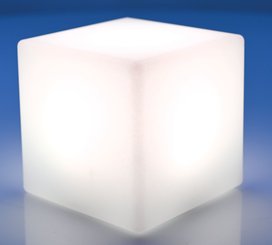 Motricité - Eveil Sensoriels et Tactiles - Cube lumineux sensoriel - LED - 10 cm