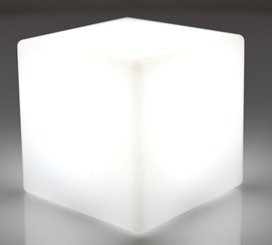 Motricité - Eveil Sensoriels et Tactiles - Cube lumineux sensoriel - LED - 10 cm