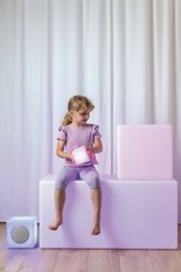 Motricité - Eveil Sensoriels et Tactiles - Cube lumineux sensoriel - LED - 10 cm