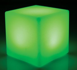 Motricité - Eveil Sensoriels et Tactiles - Cube lumineux sensoriel - LED - 10 cm