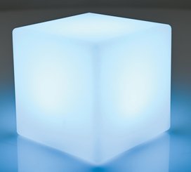 Motricité - Eveil Sensoriels et Tactiles - Cube lumineux sensoriel - LED - 10 cm