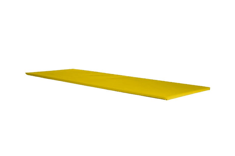 Tapis d'évolution et d'activité en pvc 200x150x2cm jaune