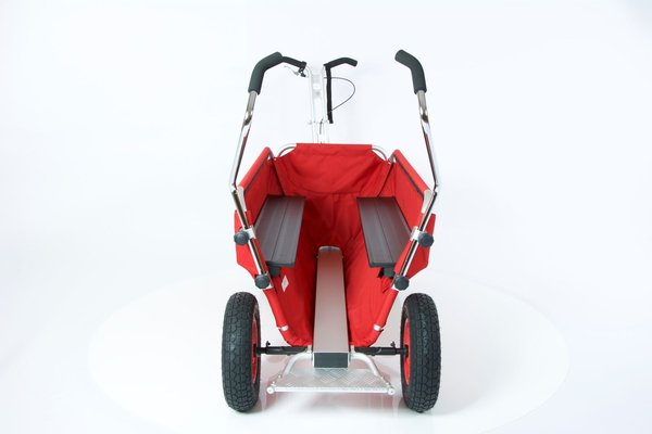 Puériculture - Poussette - Poussette chariot Rambler - 10 enfants - Noir