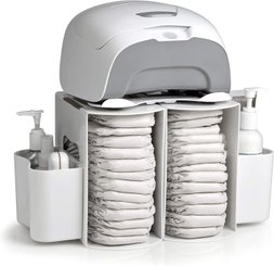 Change - Poubelle à Couches et Recharge - Distributeur de Couches Modulable Complet