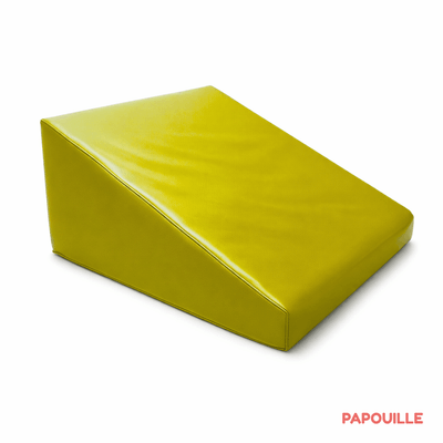 Motricité - Module de Motricité Enfant - Trapèze de motricité 30 cm jaune