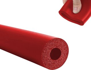 Médical et Prévention - Protection sur Mesure - Protection pour tuyau ou barreau en mousse extérieur / intérieur ⌀ 5 cm - Rouge