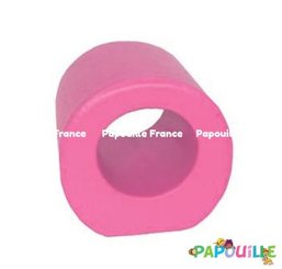 Motricité - Module de Motricité Bébé - Module tunnel le tube en mousse rose