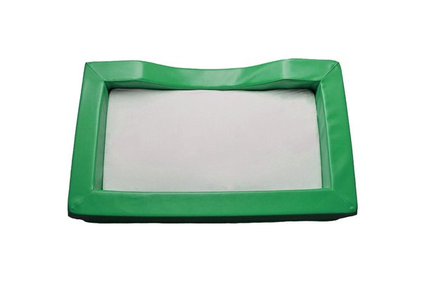 Couchage - Couchette Empilable pour Bébé et Enfant, Lit Gain de Place - Lit couchette en mousse pvc pour matelas 60x120cm vert foot