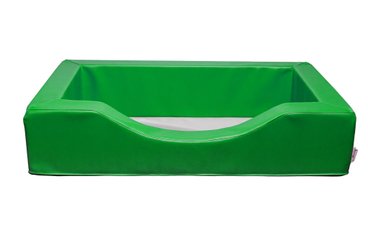Couchage - Couchette Empilable pour Bébé et Enfant, Lit Gain de Place - Lit couchette en mousse pvc pour matelas 60x120cm vert foot