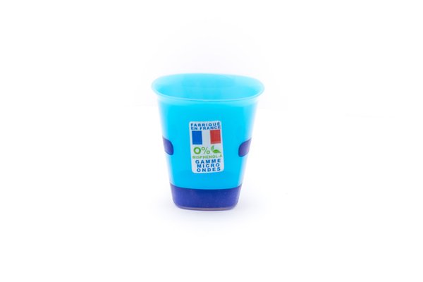 Repas - Verre et Gobelets Enfants - Gobelet anti-dérapant bi matière rose