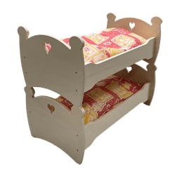 Mobilier - Mobilier de jeux d'imitation - Lits superposés pour poupées
