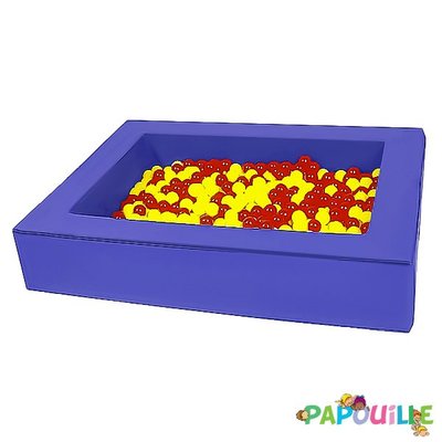Motricité - Piscine à balles - Piscine à balles en mousse revêtement pvc little parme
