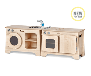 Mobilier - Mobilier de jeux d'imitation - Ensemble de cuisine - 4 en 1