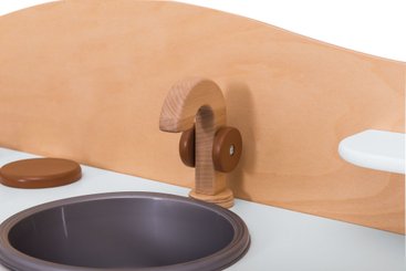 Mobilier - Mobilier de jeux d'imitation - Cuisine complète d'imitation - Blanc