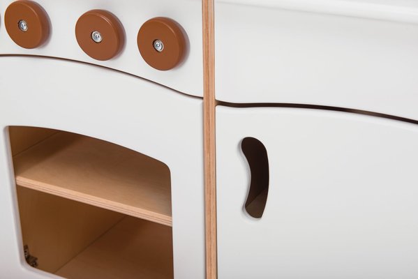 Mobilier - Mobilier de jeux d'imitation - Cuisine complète d'imitation - Blanc