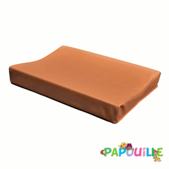 Change - Matelas à Langer - Matelas à langer incurvé galbé 50 x 70 cm en mousse pvc abricot