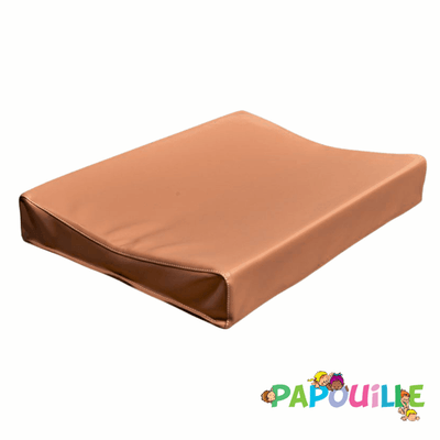 Change - Matelas à Langer - Matelas à langer incurvé galbé 50 x 70 cm en mousse pvc abricot
