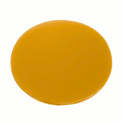 Motricité - Tapis de motricité bébé et enfant - Tapis rond en mousse pvc diam.130cm x ep.3cm - Miel