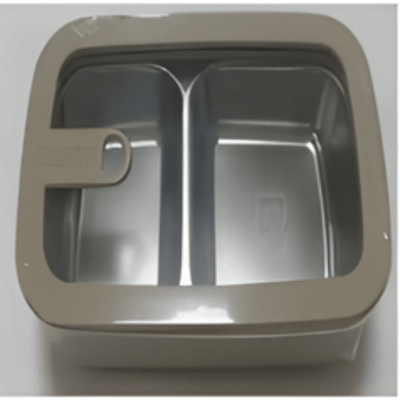 Repas - Raviers, Coupelles et boite de conservation - Boite de conservation 2 compartiments - 65 cl - Micro-ondable