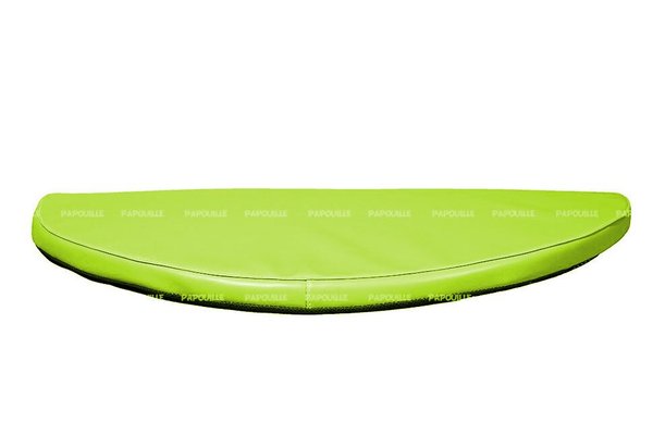 Motricité - Tapis de motricité bébé et enfant - Tapis 1/2 rond en mousse pvc 80 x 40 x 3cm pistache