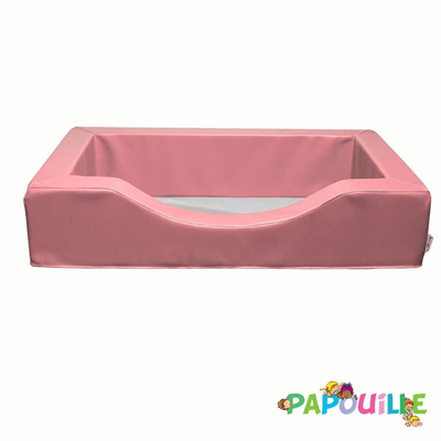 Couchage - Couchette Empilable pour Bébé et Enfant, Lit Gain de Place - Couchette empilable en mousse pvc 50 x 100 cm - Rose