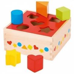 Jouets - Jouets à Empiler ou à Encastrer - Boîte trieur de formes - flat