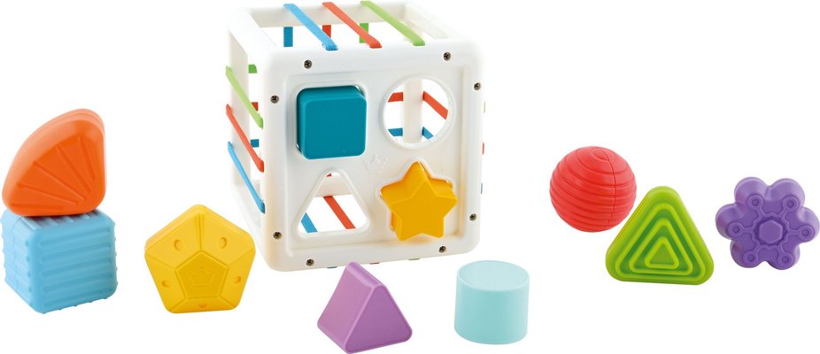 Jouets - Jouets à Empiler ou à Encastrer - Cube trieur de formes