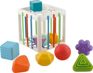 Jouets - Jouets à Empiler ou à Encastrer - Cube trieur de formes