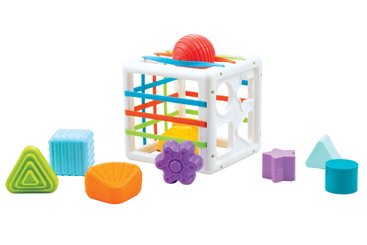 Jouets - Jouets à Empiler ou à Encastrer - Cube trieur de formes