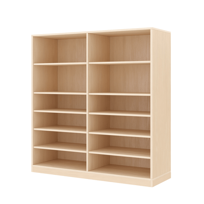 Mobilier - Meuble de rangement scolaire - Armoire de rangement 12 cases - Léon