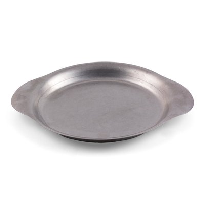 Repas - Assiettes Enfants et à Compartiments - Assiette ronde à poignées - Inox
