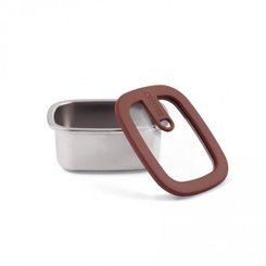 Repas - Raviers, Coupelles et boite de conservation - Boite de conservation - 30 cl -Inox micro-ondable