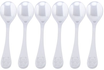 Repas - Couverts Enfant, Adulte - Cuillères à café Ourson - Lot de 6