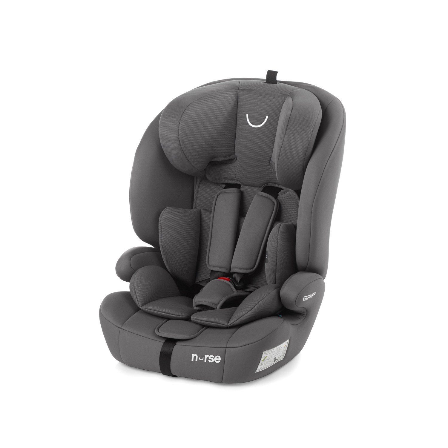 Siège auto Grip - 76-150 cm - GP 1/2/3 - Gris