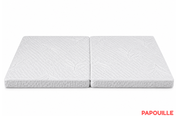 Couchage - Matelas Enfant, Plan incliné et Literie Bébé - Matelas pliable pour parc - 95 x 95 cm