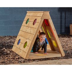 Mobilier - Aire de jeux et structure extérieure - Tunnel à ramper - triangle